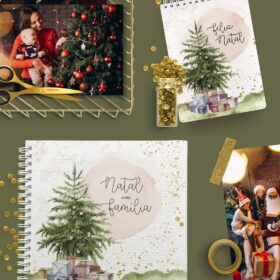 Kit Álbum + Bloquinho M Natal em Família