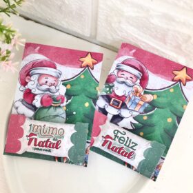 Balinha com Tag Feliz Natal