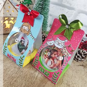 Porta bolinha de natal Hohoho