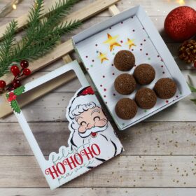Caixa árvore para 6 doces - Natal