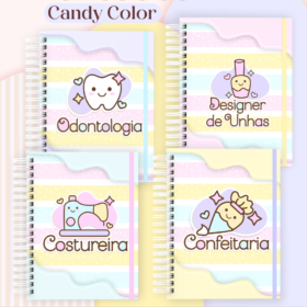 Caderno Profissões Candy