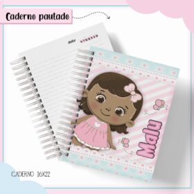 Caderno A5 Pautado | Escolha seu tema